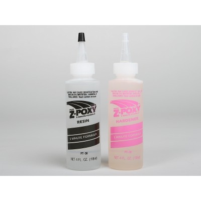 ZAP - Z-POXY 5min 237ml (8fl oz) 5min. epoxy