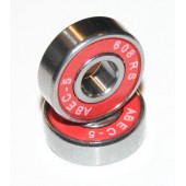 8x22x7 mm  (608-2RS-ABEC5)  Ballbearing for Skate, InLine