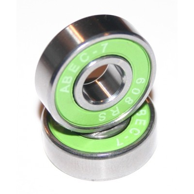  8x22x7 mm (608-2RS-ABEC-7) Ballbearing for Skate, InLine (ABEC-7) 