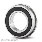 17x35x10 mm (6003-2RS) Flanged Ball Bearing