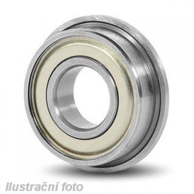 10x19x7 (F6800ZZ) Ball Bearing with Flanged MetalF63800ZZ