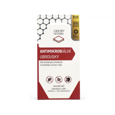 NANOPROTECH Liquid Guard Antimikrobiální ubrousky